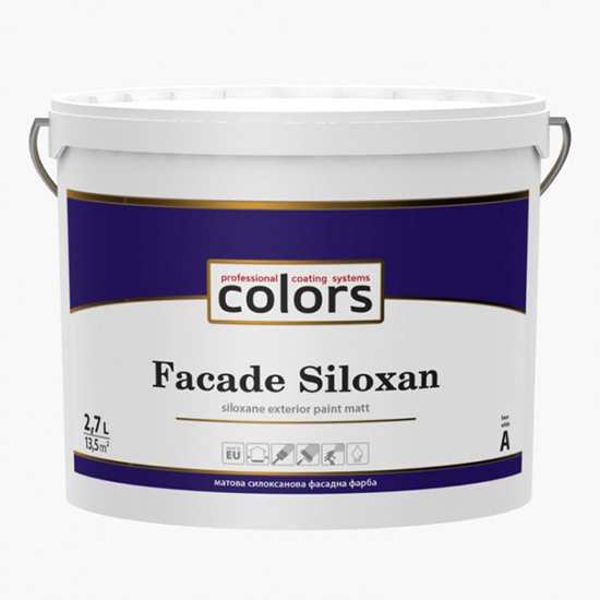 Силоксановая краска для фасадов - особенности, преимущества, правила применения