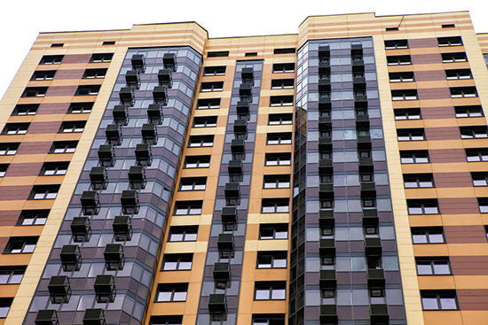 Современные фасады многоэтажных жилых домов